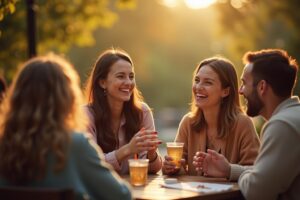 Sprüche teilen: Freude weitergeben